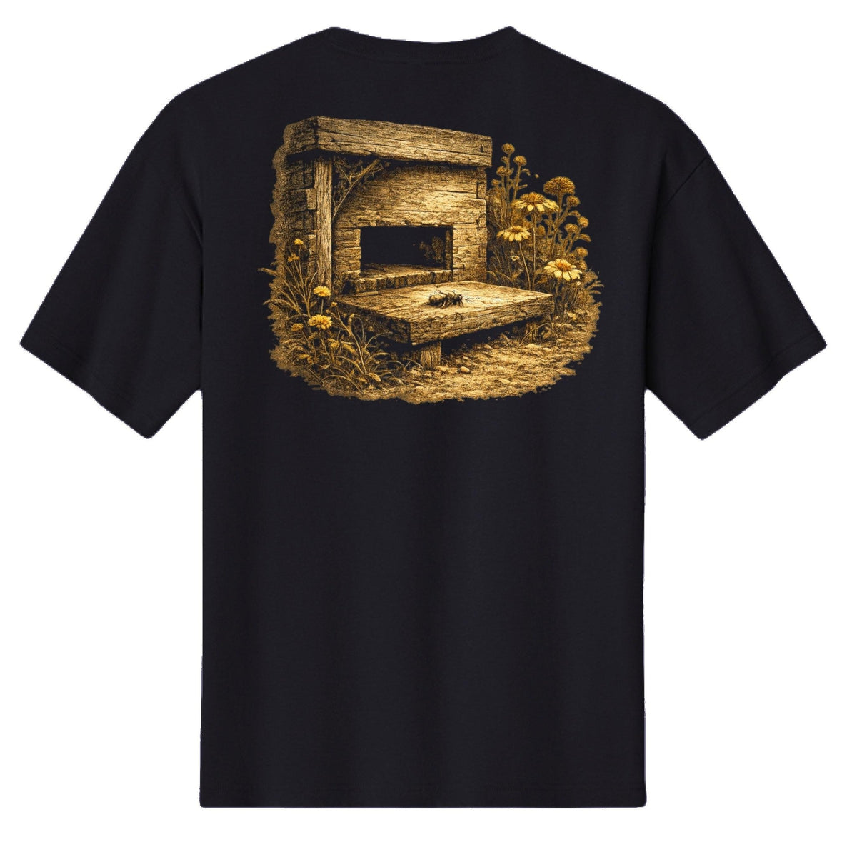 Abandoned beehive Graphic Tee – IronHive Co.