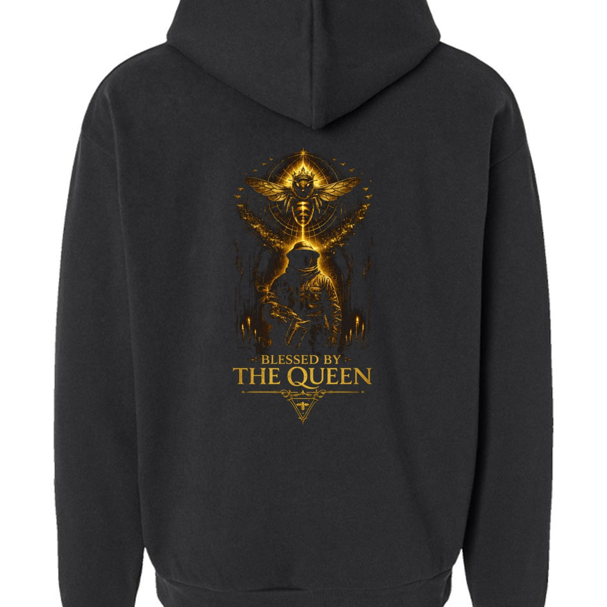 Blessed by the Queen Hoodie – IronHive Co.