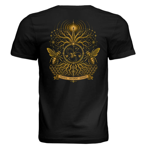 Golden Bee Observatory Graphic Tee – IronHive Co.