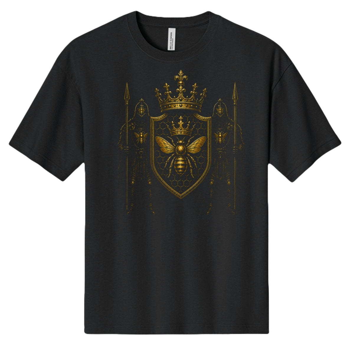 Golden heraldic with Guards Graphic Tee – IronHive Co.
