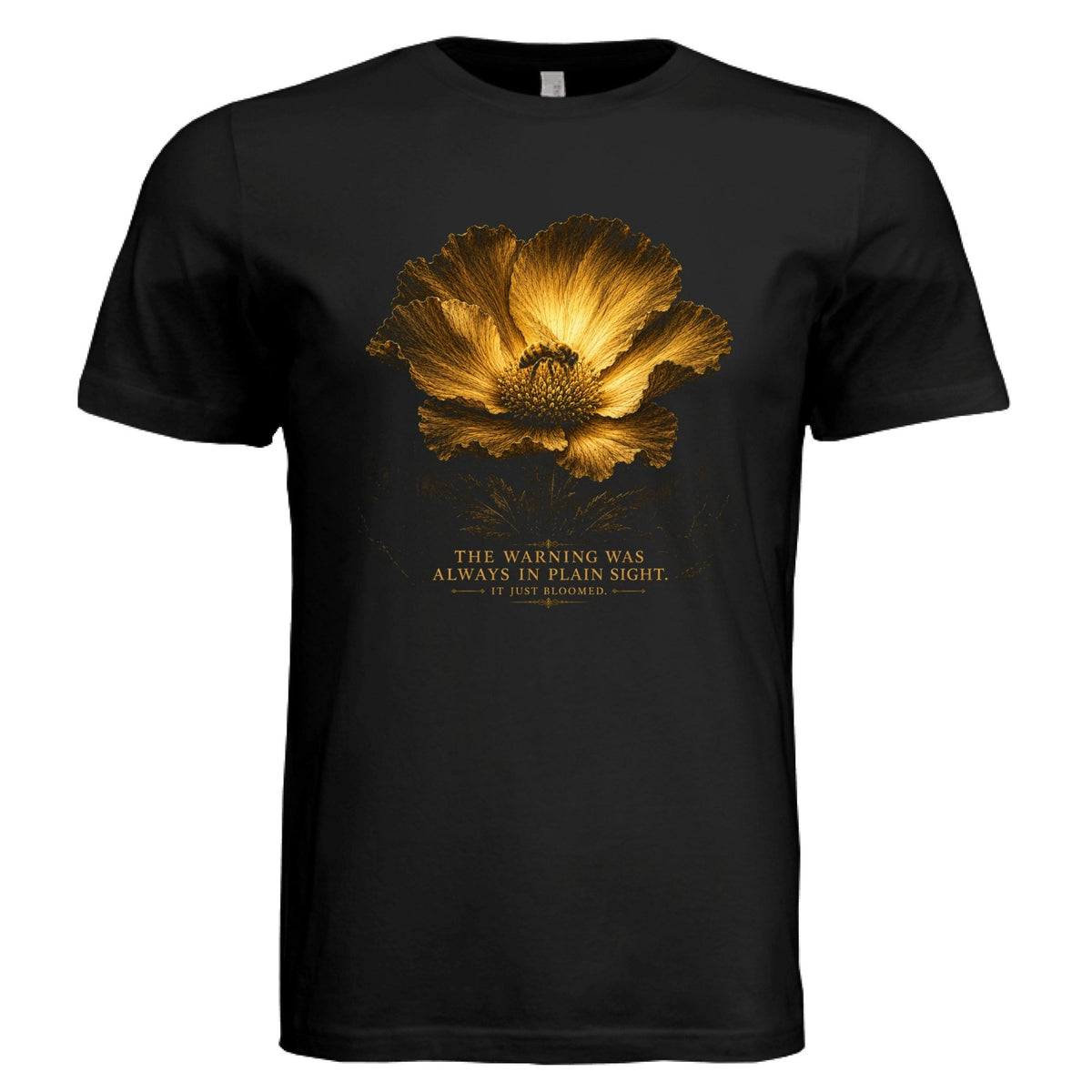 Gothic Bloom Graphic Tee – IronHive Co.