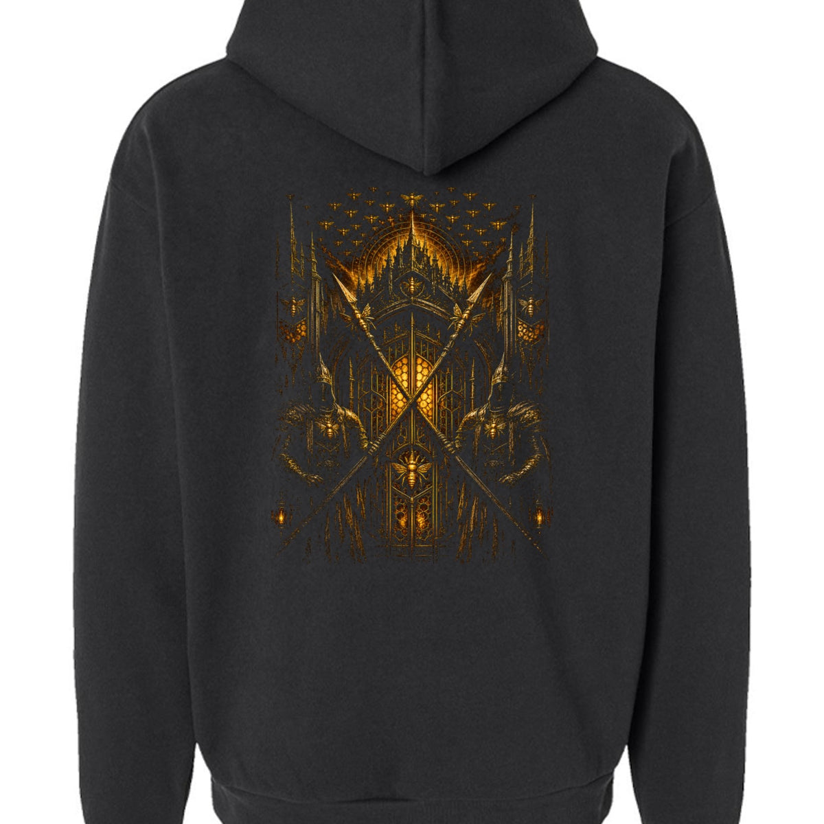 Guardian Gold Gate Hoodie – IronHive Co.