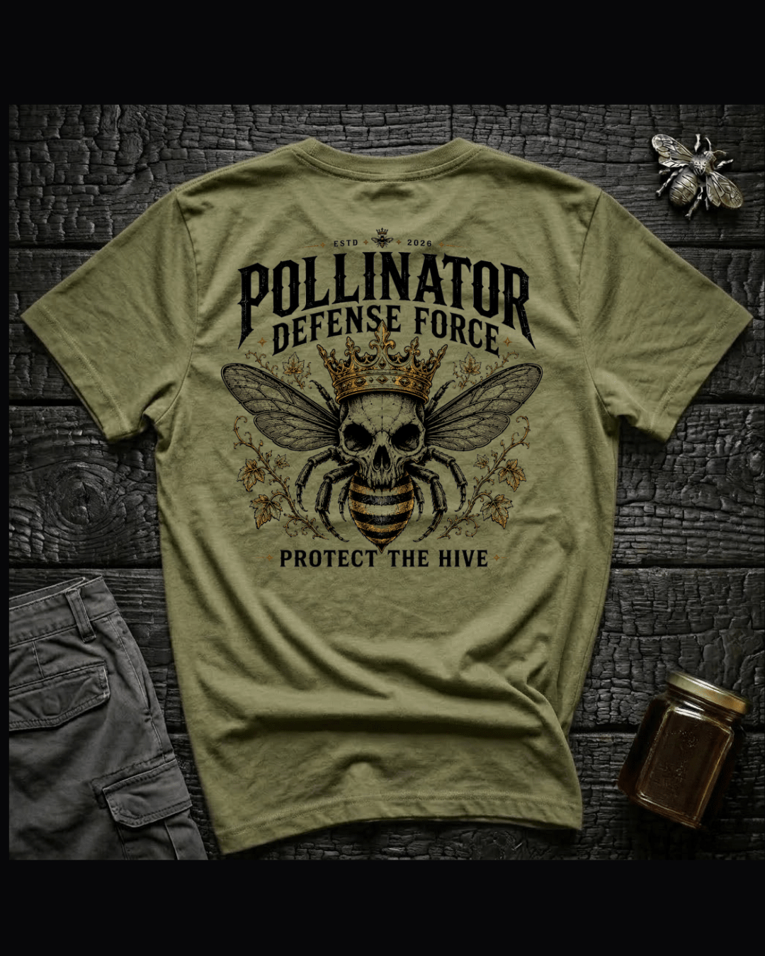 Pollinator Defense Force Graphic Tee – IronHive Co.