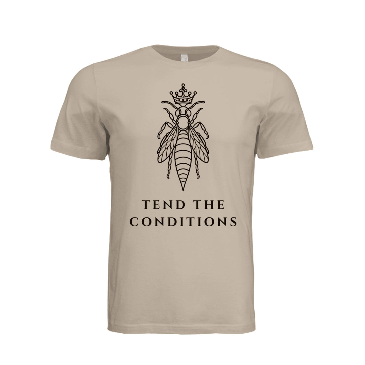 Tend the Conditions- Black Graphic Tee – IronHive Co.