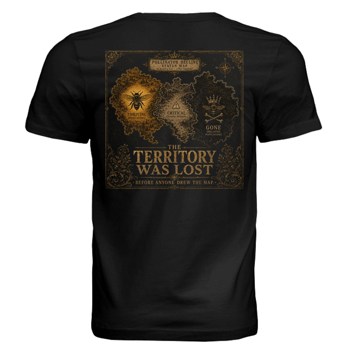 The Decline Map Graphic Tee – IronHive Co.