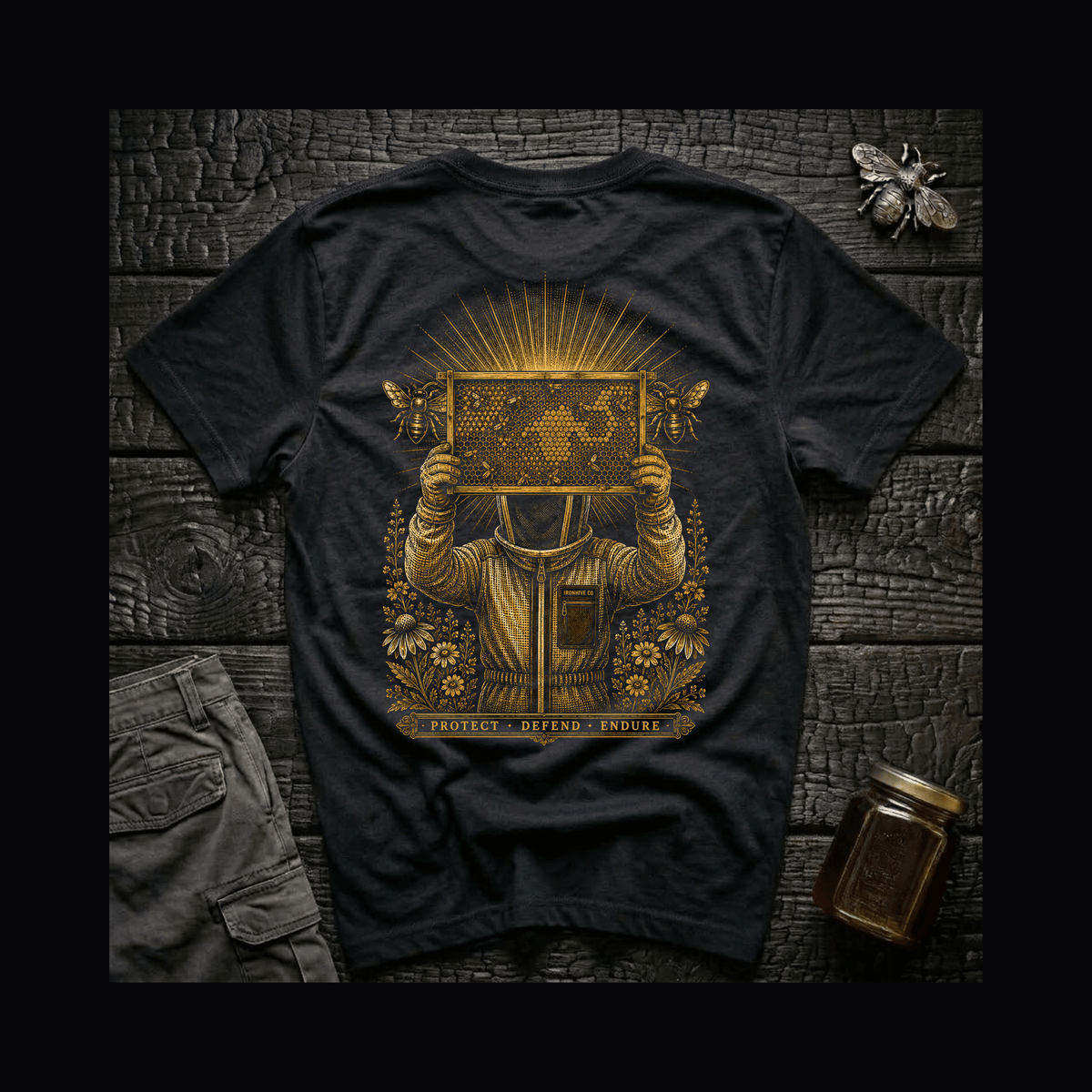 The Frame Held Up Graphic Tee – IronHive Co.
