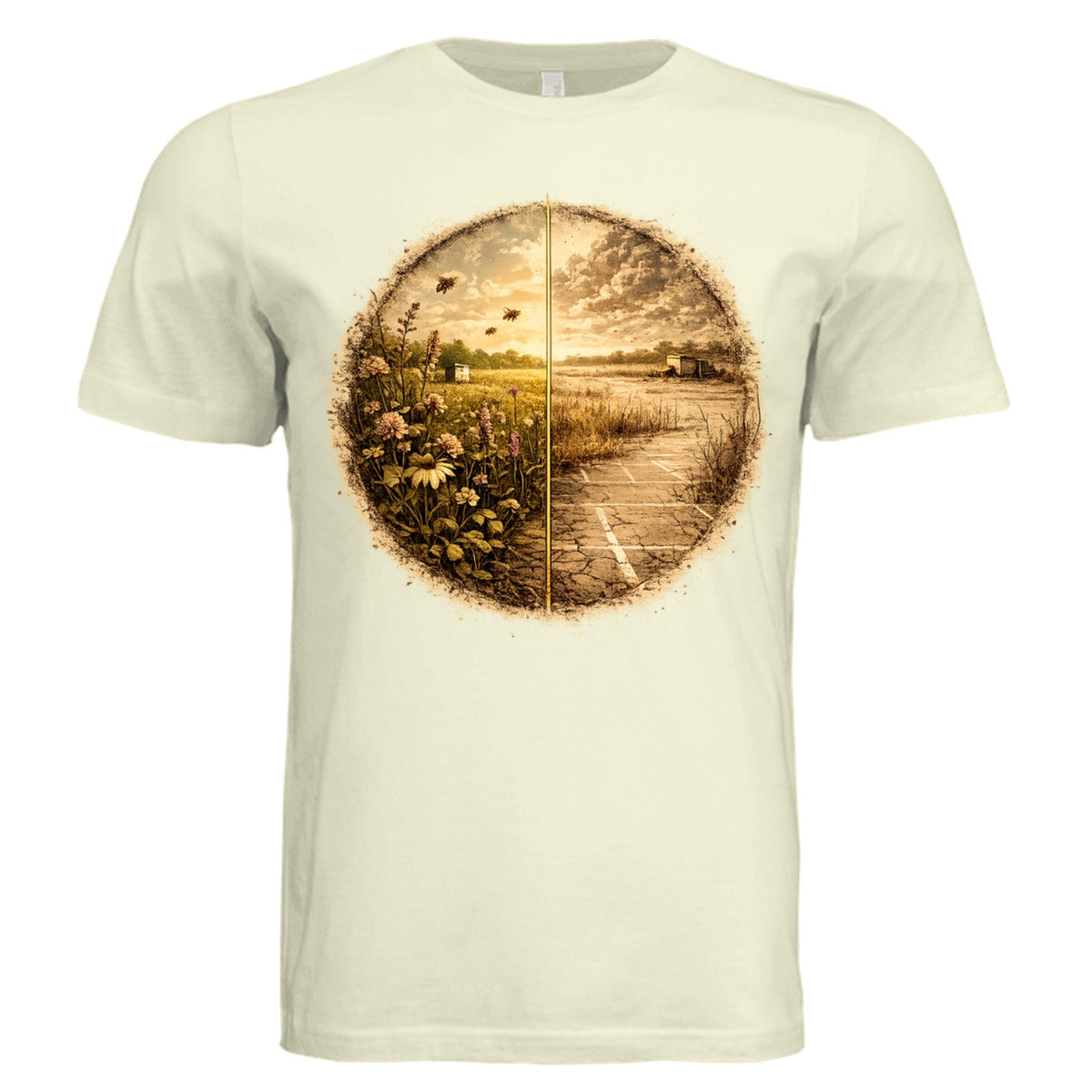 The Line Between Graphic Tee – IronHive Co.