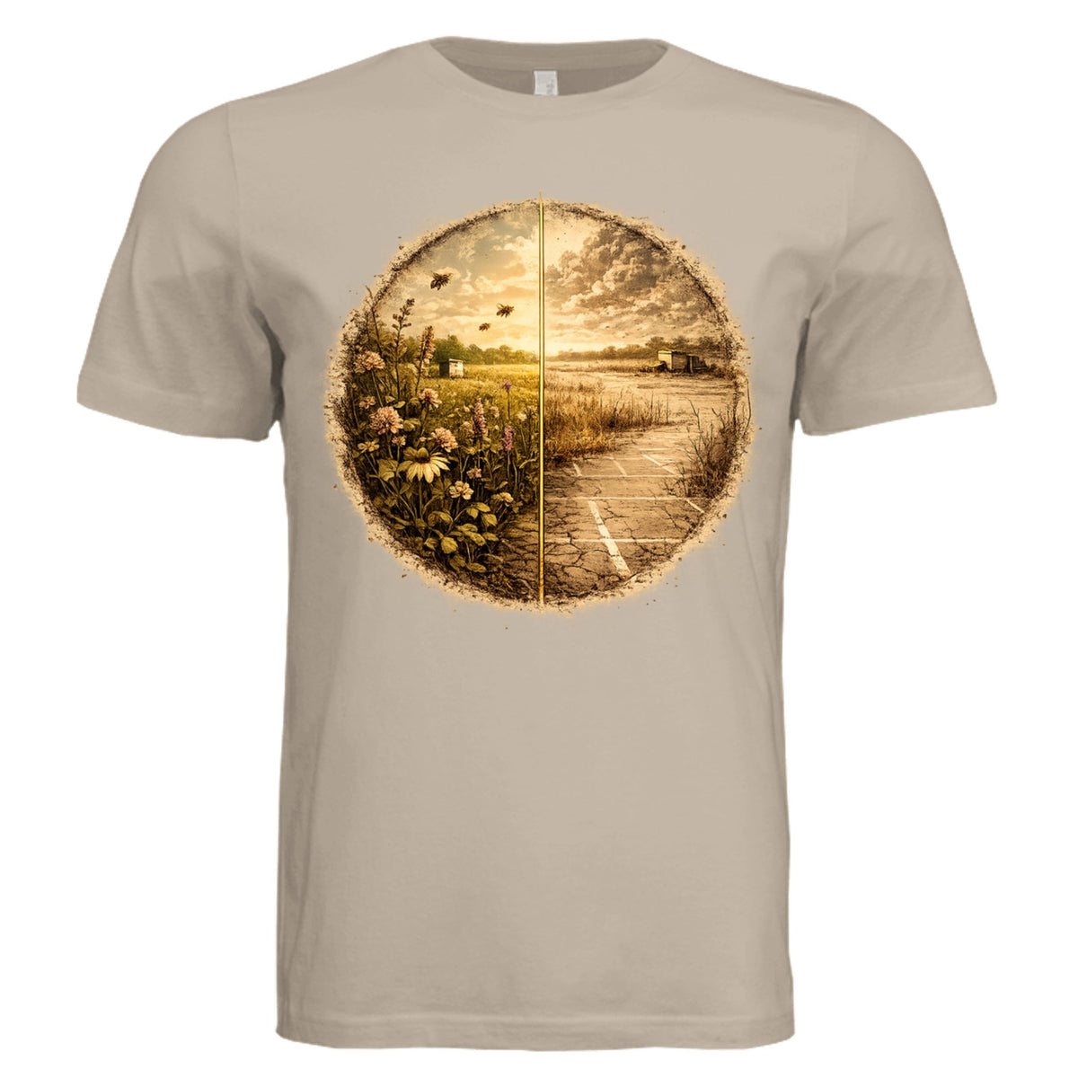 The Line Between Graphic Tee – IronHive Co.