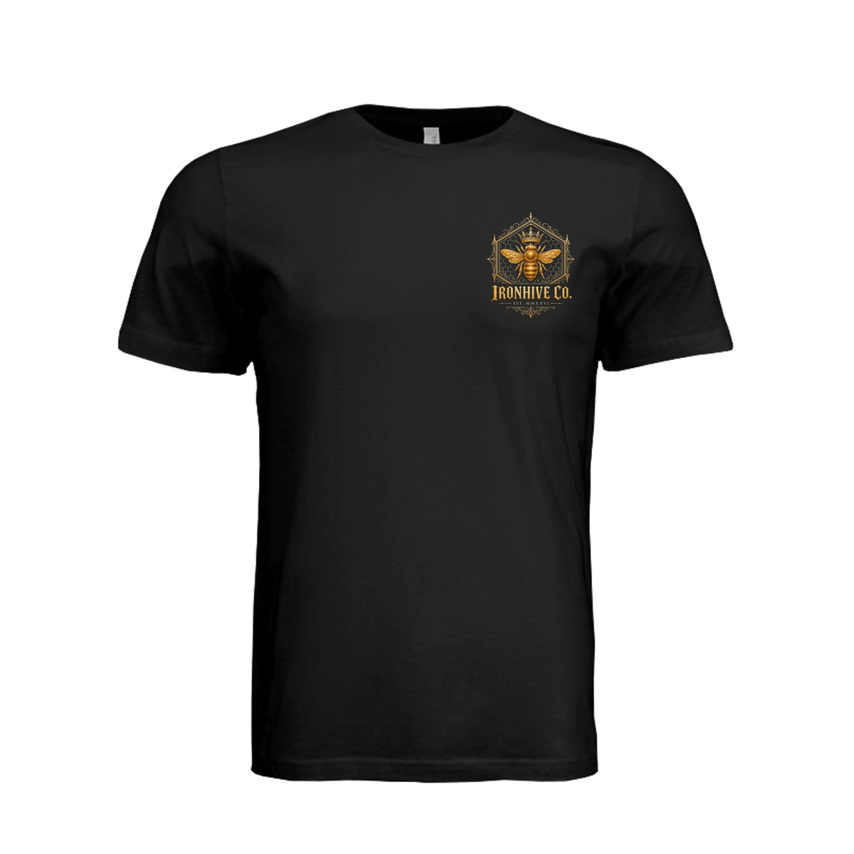 The Queen is not the Hive- Gold Graphic Tee – IronHive Co.
