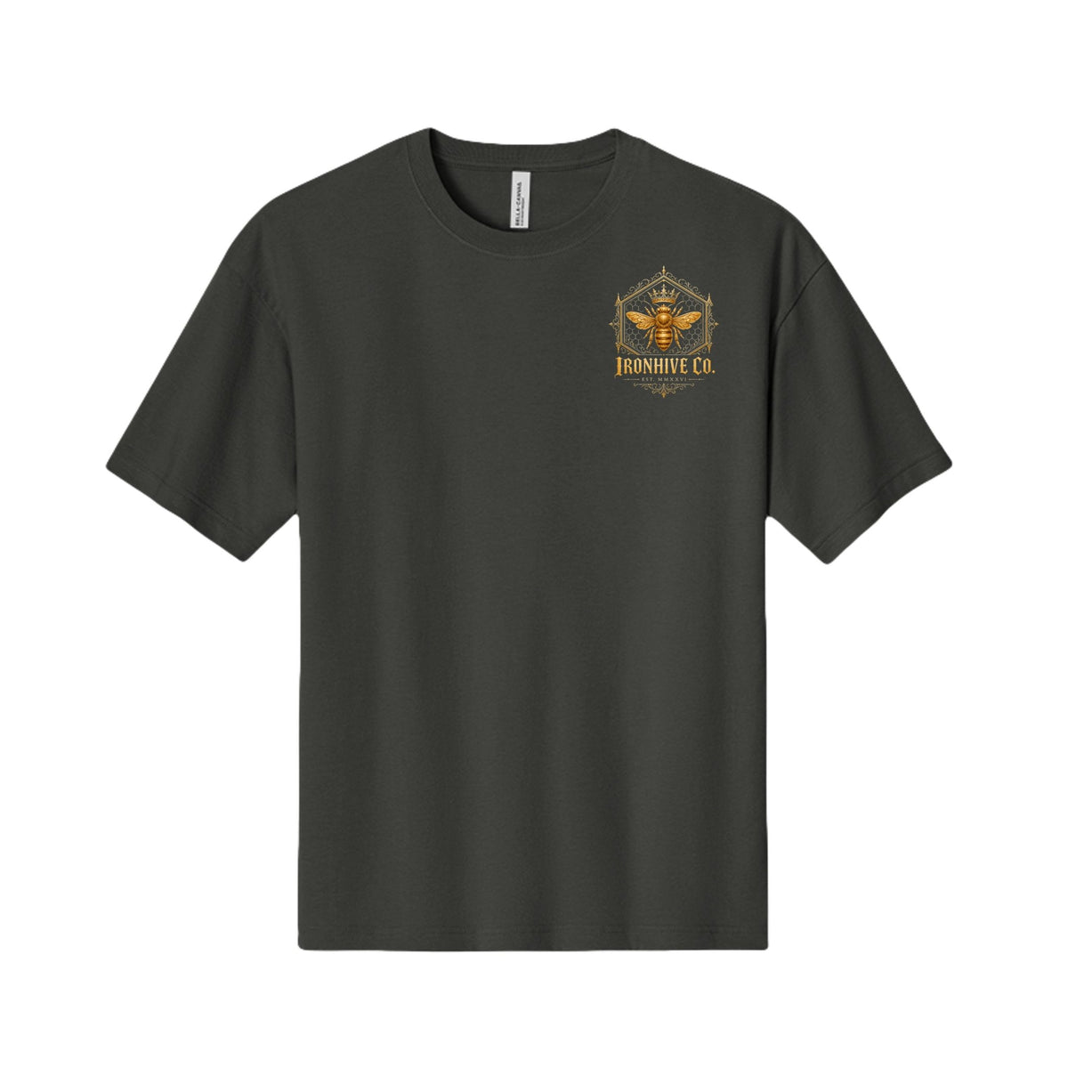 The Queen is not the Hive- Gold Graphic Tee – IronHive Co.