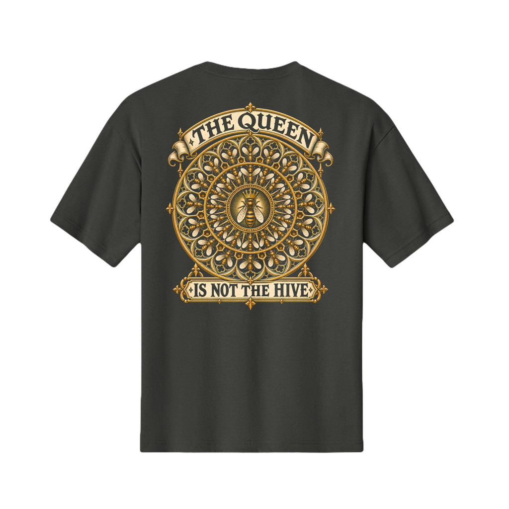 The Queen is not the Hive- Gold Graphic Tee – IronHive Co.
