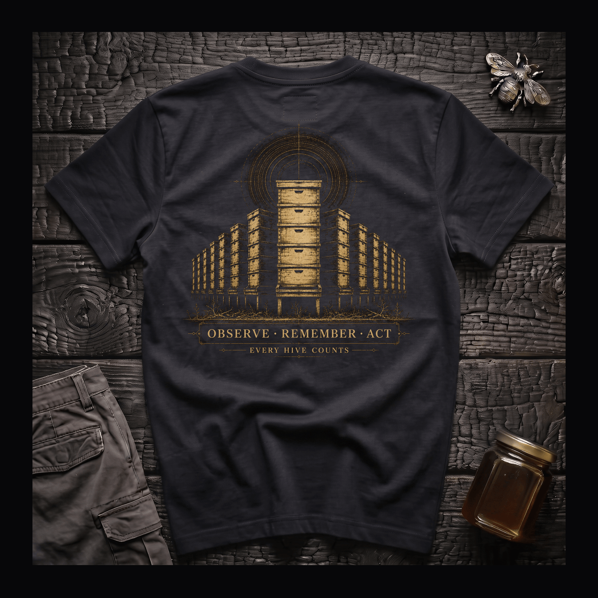 The Silent Apiary Graphic Tee – IronHive Co.