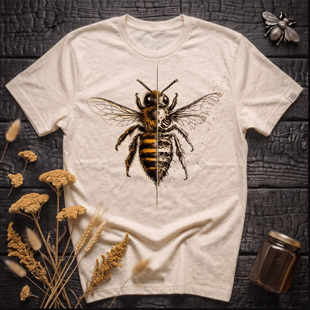 The Split Bee Graphic Tee – IronHive Co.